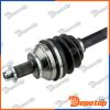 Demi-Arbre de Transmission gauche pour VW | NPW-VW-145, 17-0613